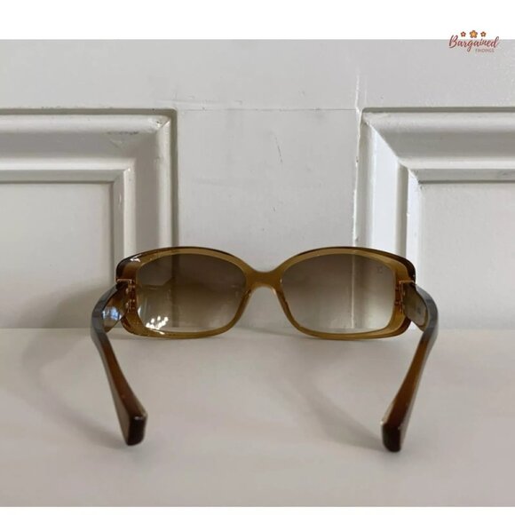 Authentic LOUIS VUITTON Gold Speckling Acetate Frame Soupcon Sunglasses - Z0003W - Picture 3 of 14